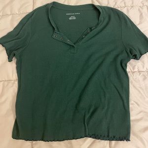Lettuce edge button shirt